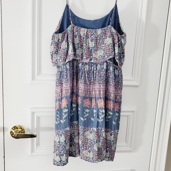 Floral Cascade Waterfall Sundress- Small - Picture 13 of 15